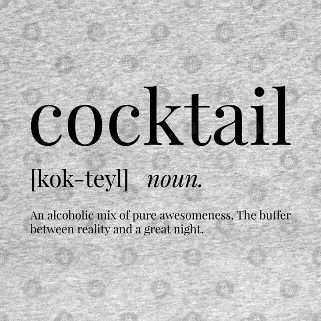 Cocktail Definition by definingprints